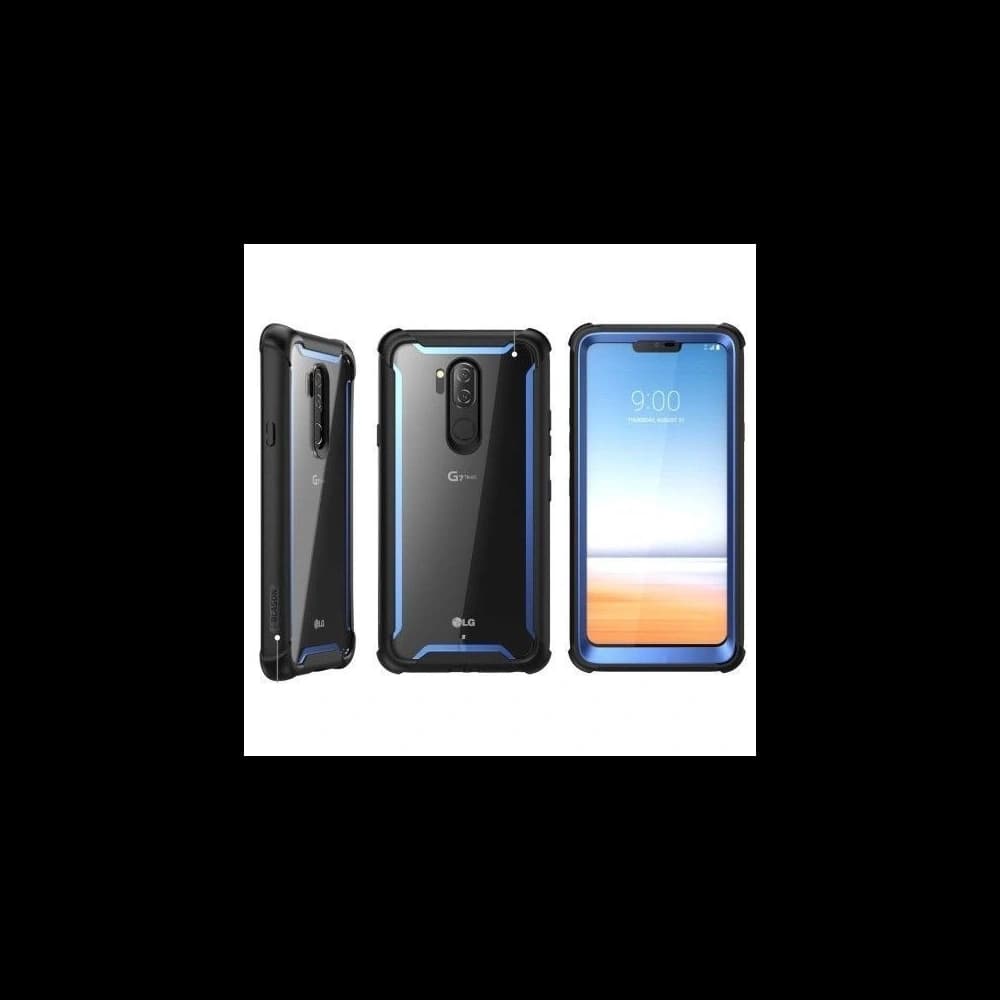 Case Supcase IBLSN Ares LG G7 ThinQ Schwarz/Blau - 6
