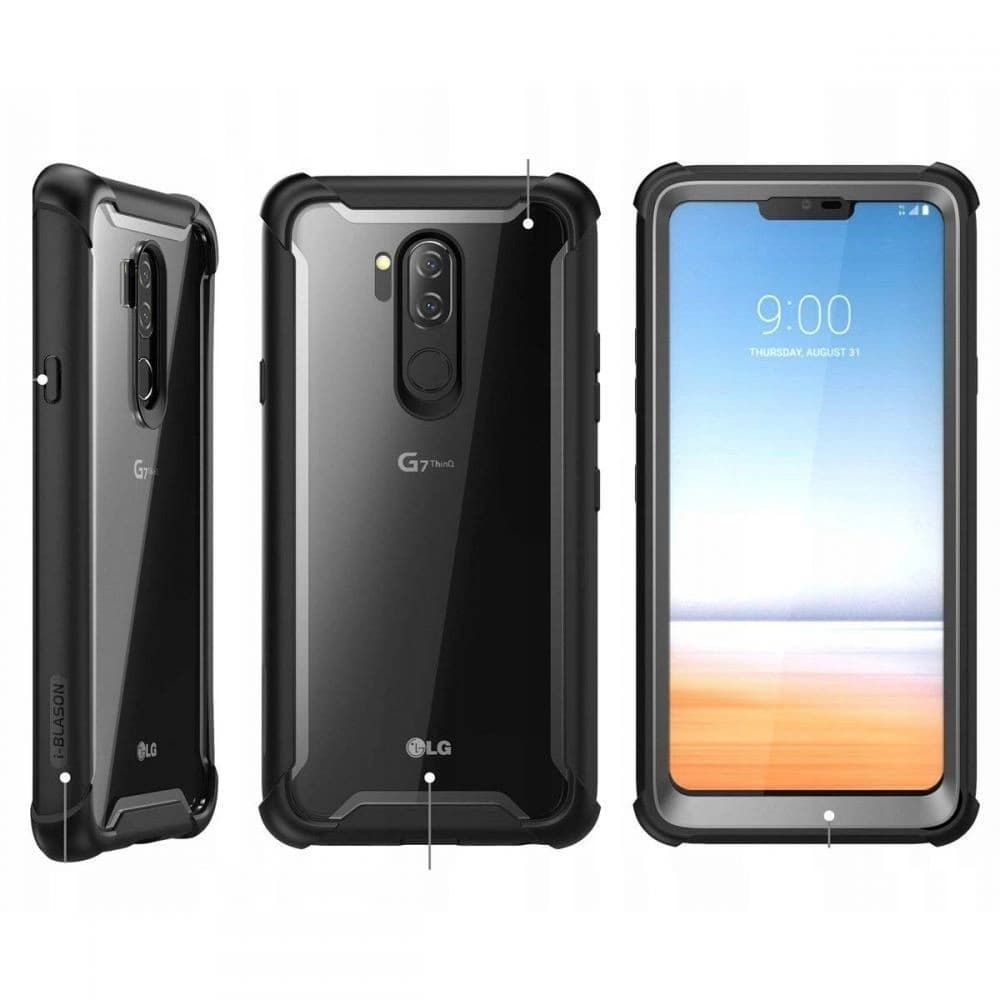 Case Supcase IBLSN Ares LG G7 ThinQ Schwarz - 6