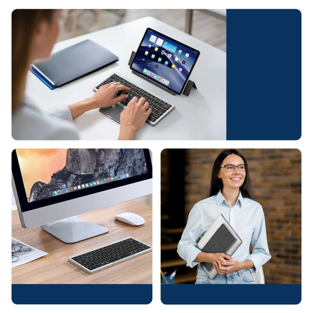 Dux Ducis OK Series Wireless Keyboard Bluetooth Touchpad black - 7