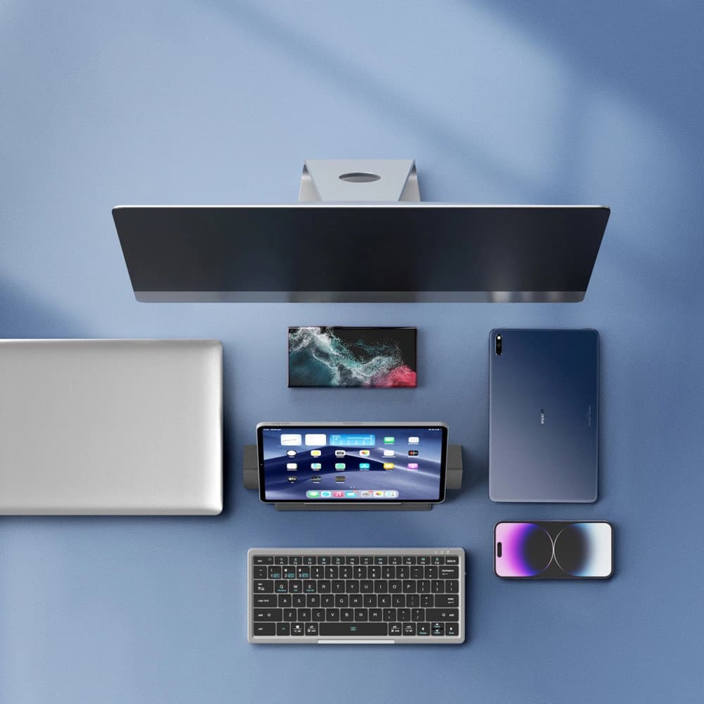 Dux Ducis OK Series Wireless Keyboard Bluetooth Touchpad black - 12