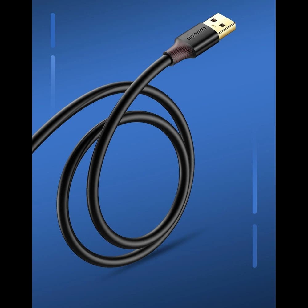 UGREEN US129 USB-A 3.0/USB-A 3.0 Verlängerungskabel 2m schwarz - 6