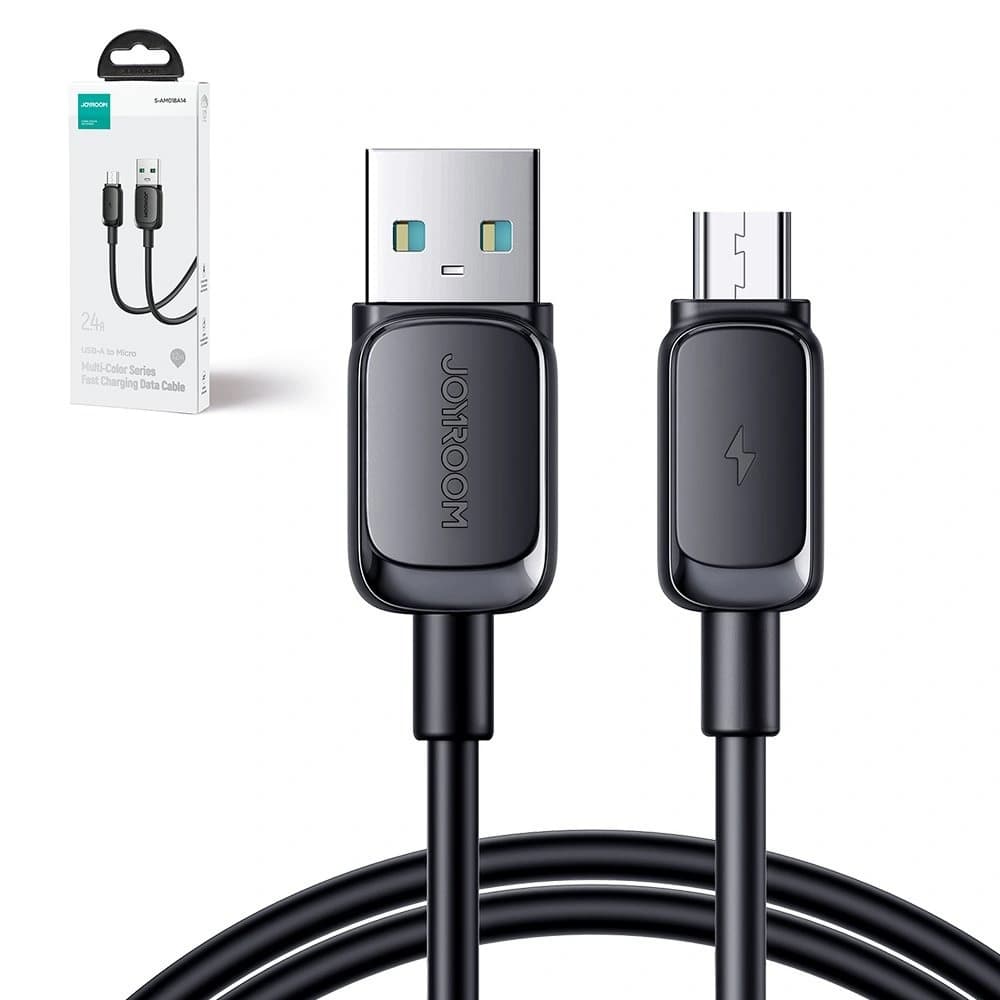 Kabel Joyroom S-AM018A14 USB-A/microUSB 2.4A 2m černý - 3