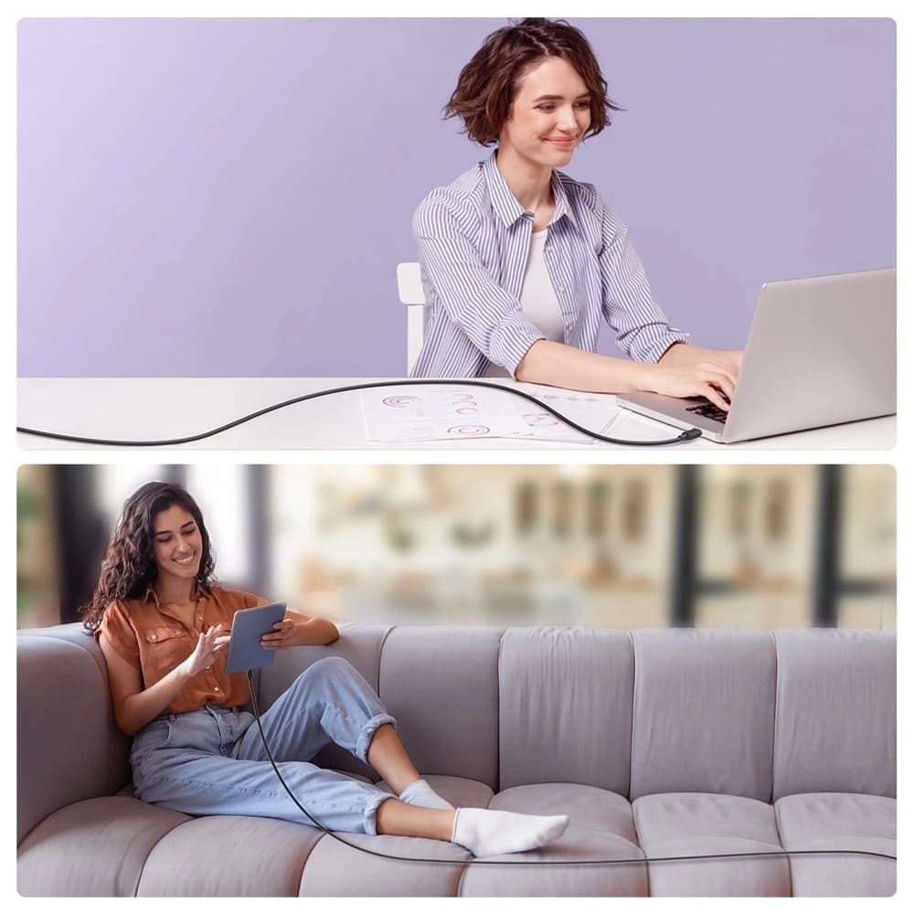 Kabel Joyroom S-AM018A14 USB-A/microUSB 2.4A 2m černý - 5