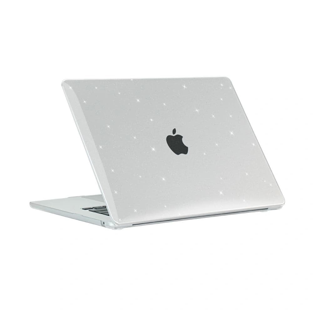 Tech-Protect Apple Caz Smartshell MacBook Air 15 2023 Glitter Clear - 4