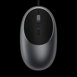 Satechi C1 USB-C Wired Mouse (space gray)