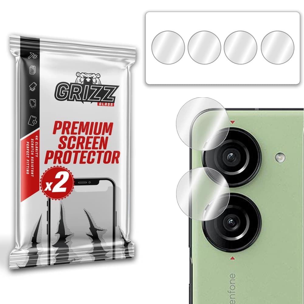 Sklo na aparát GrizzGlass HybridGlass Camera pro Asus ZenFone 10 - 1