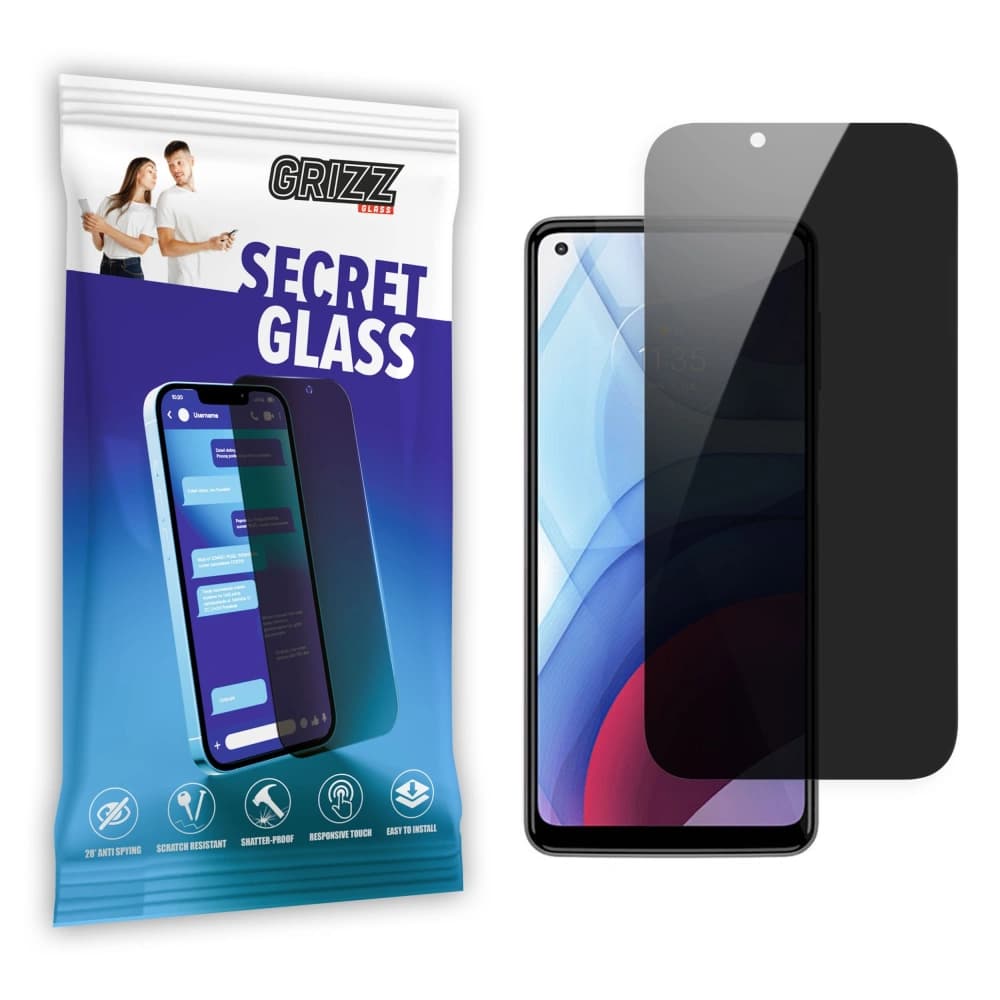 GrizzGlass Matte SecretGlass Motorola Moto G Power 2021 - 1
