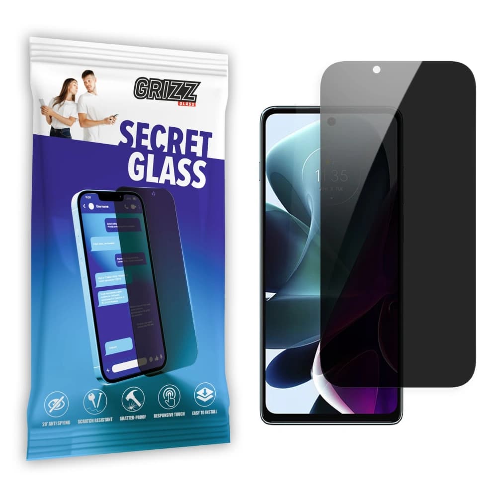 GrizzGlass Matte SecretGlass Motorola Moto G200 5G - 1