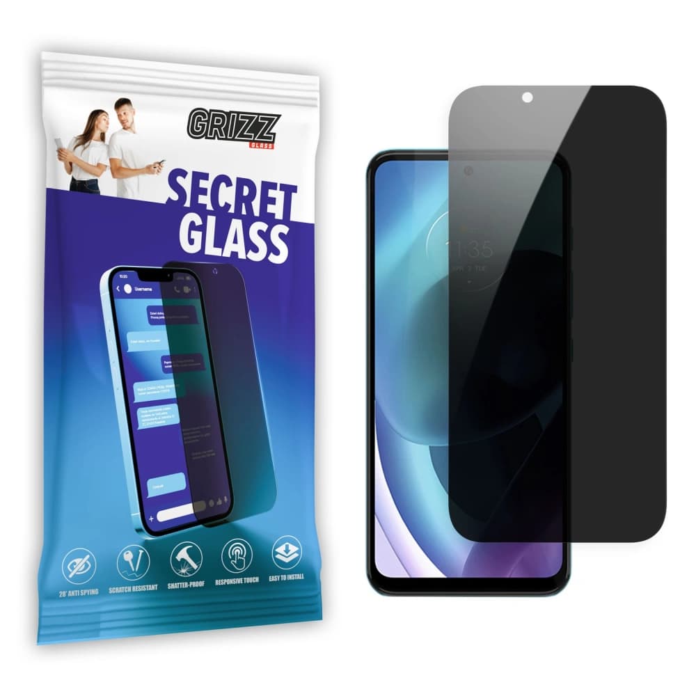 GrizzGlass Matte SecretGlass Motorola Moto G71 - 1