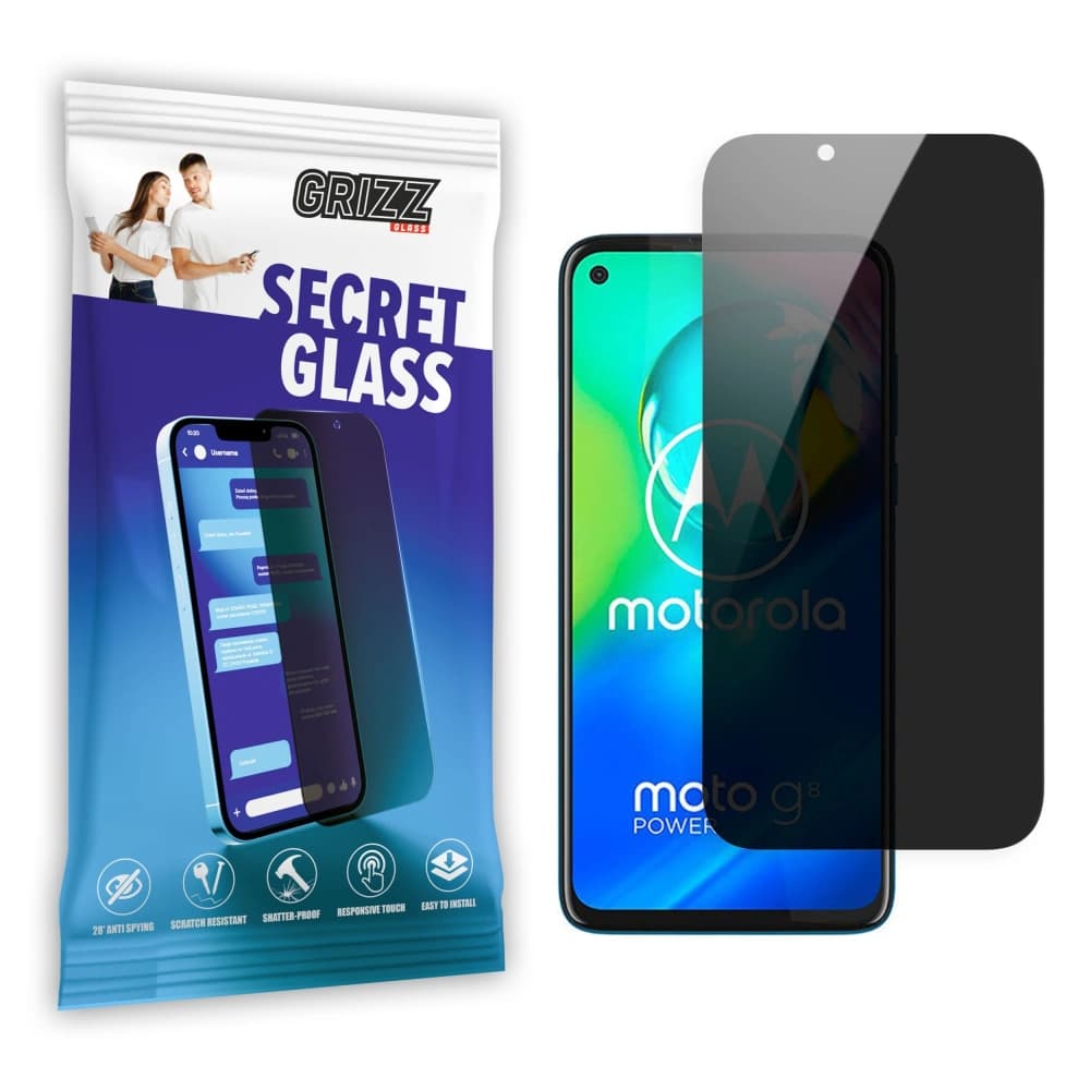 GrizzGlass Matte SecretGlass Motorola Moto G8 Power - 1