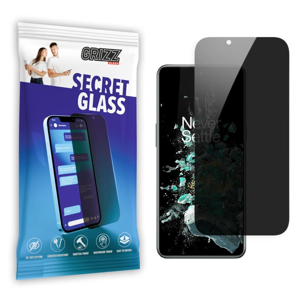 Matowe szkło prywatyzujące GrizzGlass SecretGlass do OnePlus Ace Pro - 1