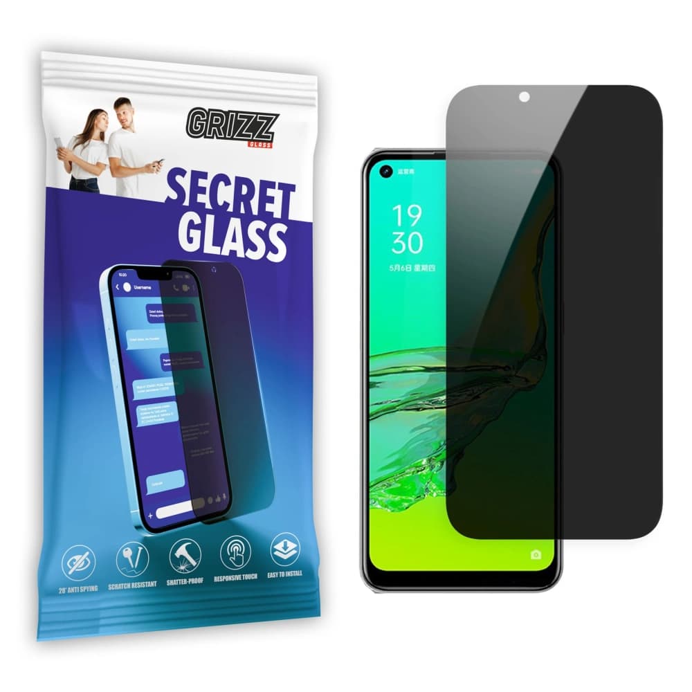Matowe szkło prywatyzujące GrizzGlass SecretGlass do Oppo A11s - 1