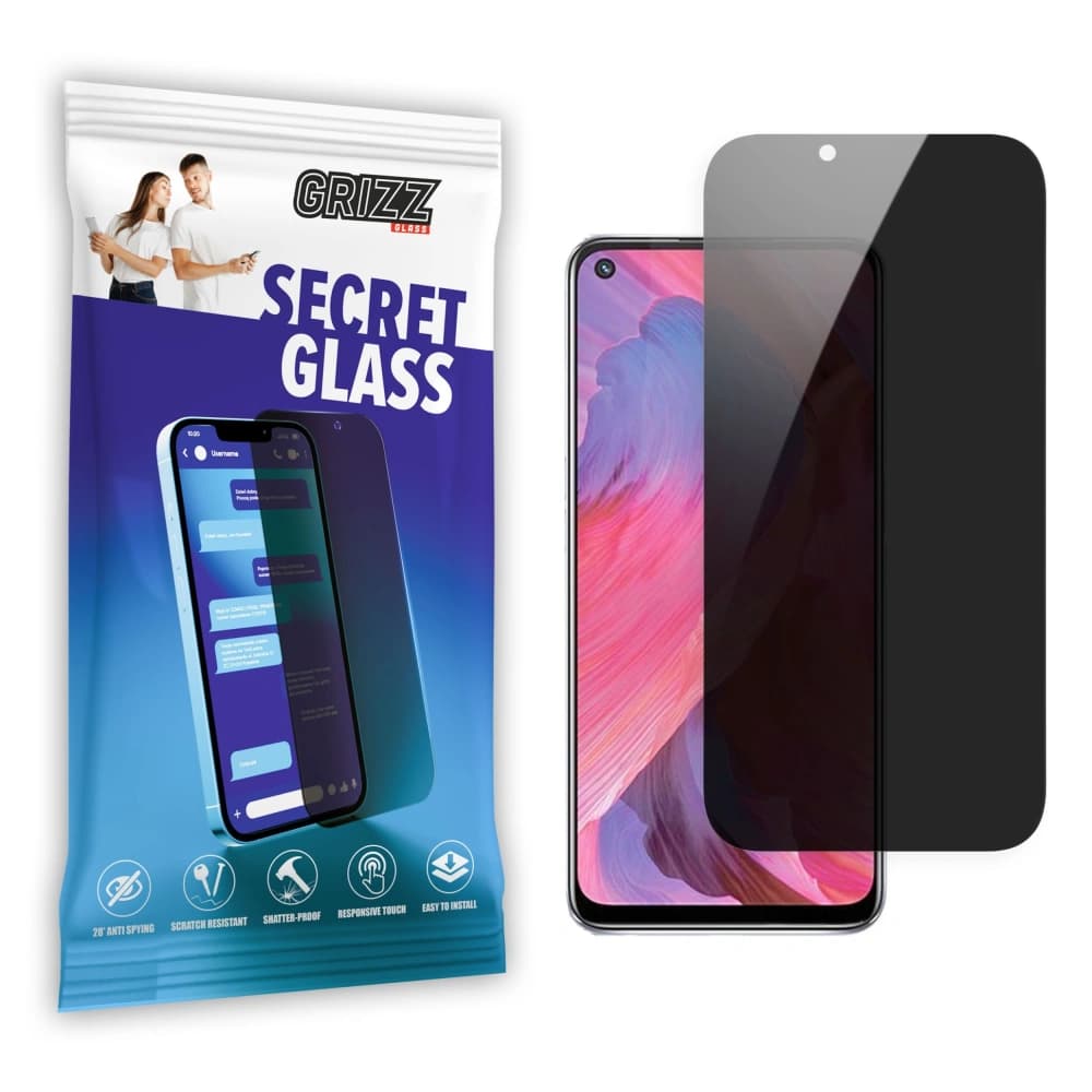 GrizzGlass Matte SecretGlass Oppo A74 5G - 1
