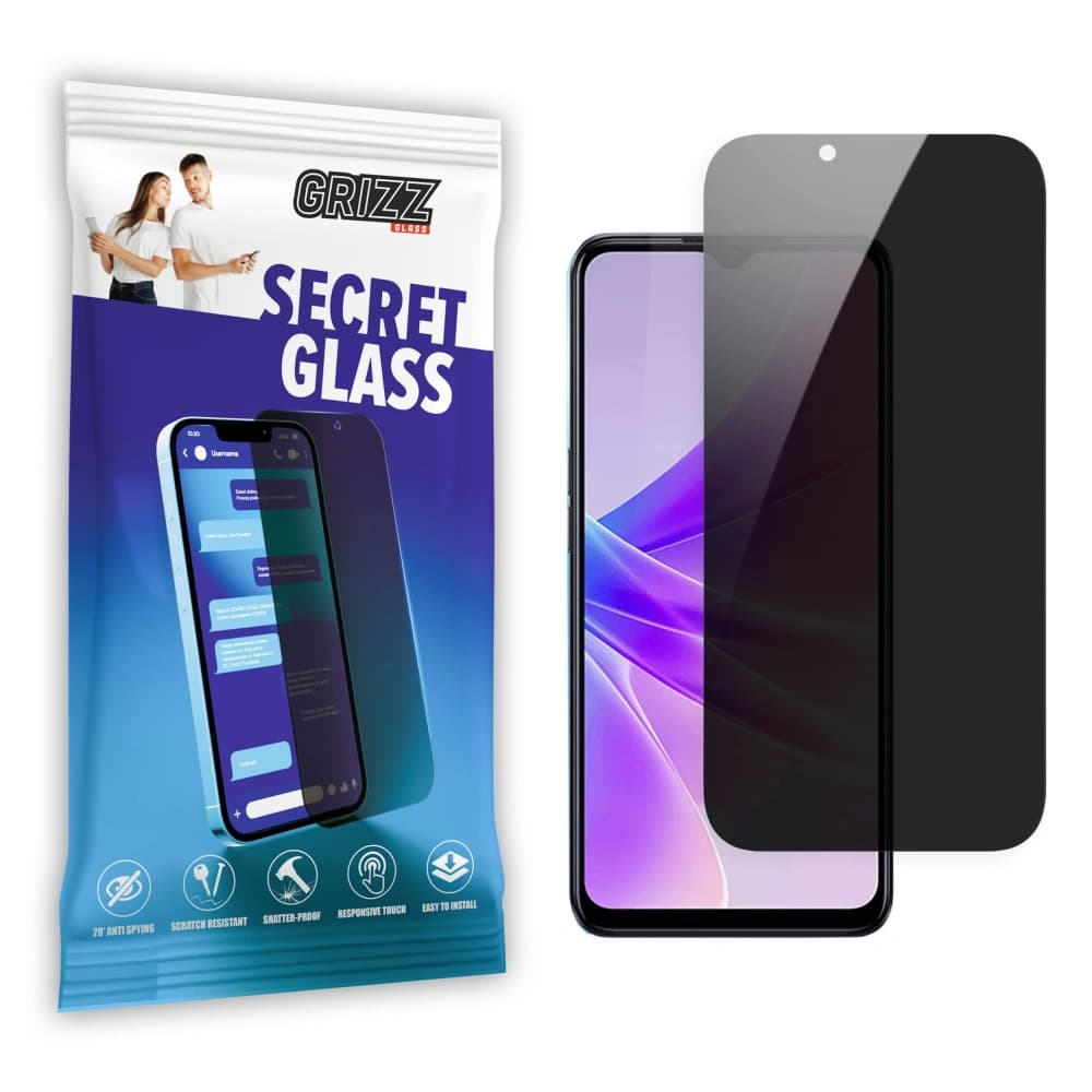 GrizzGlass Matte SecretGlass Oppo A77 4G - 1