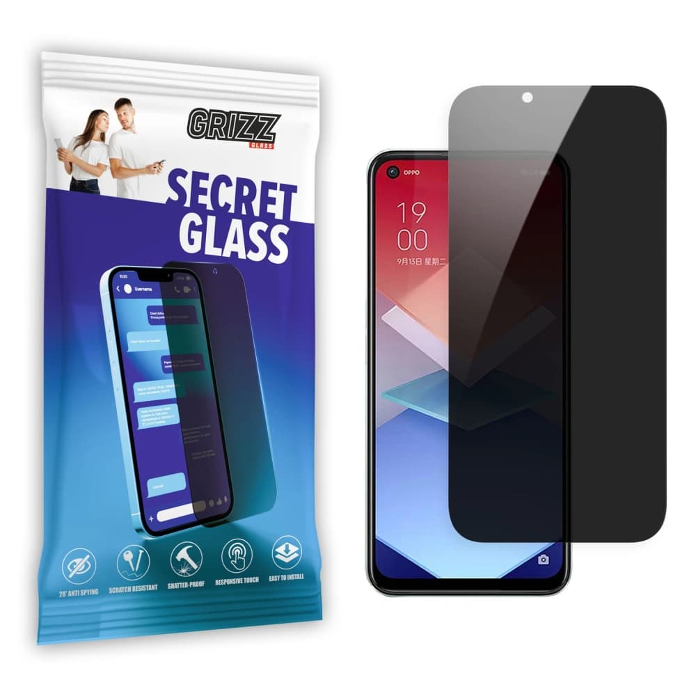 GrizzGlass Matte SecretGlass Oppo K10x - 1