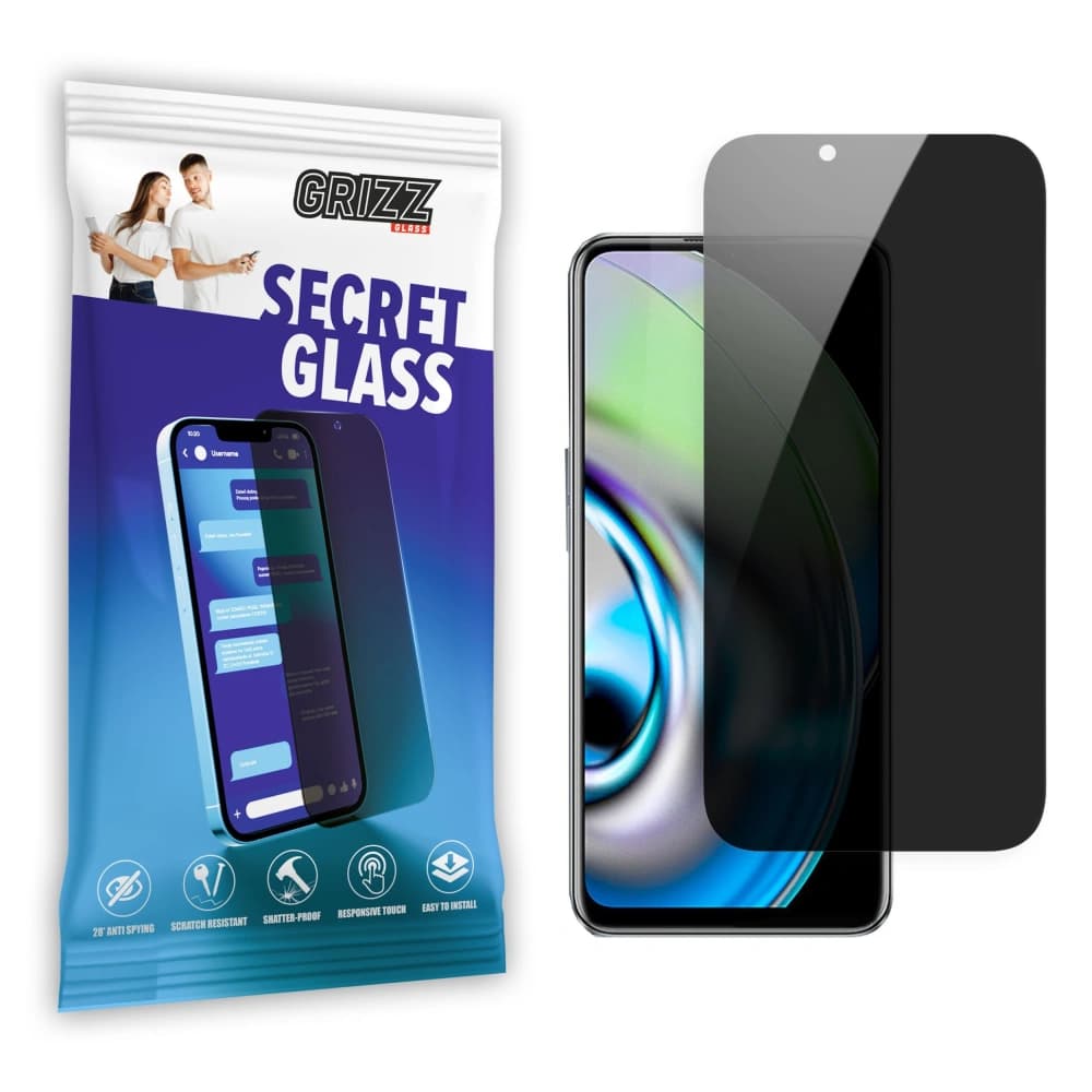 GrizzGlass Matte SecretGlass Realme V23i - 1