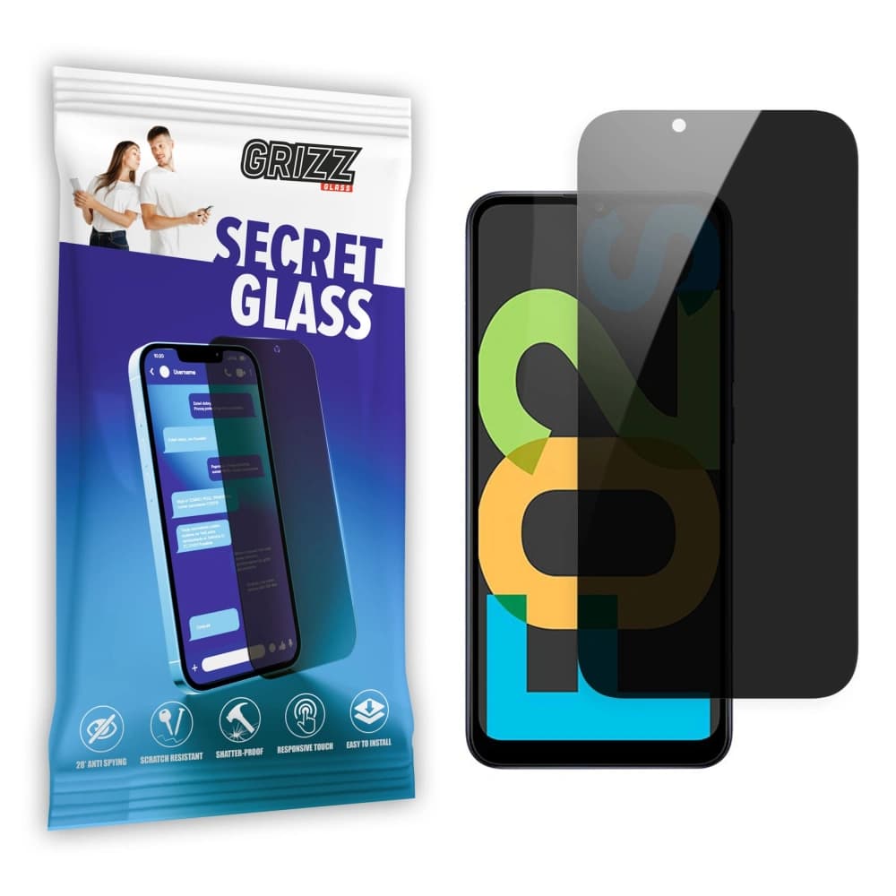 GrizzGlass Matte SecretGlass Samsung Galaxy F02s - 1