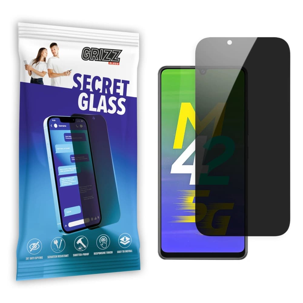 GrizzGlass Matte SecretGlass Samsung Galaxy M42 5G - 1
