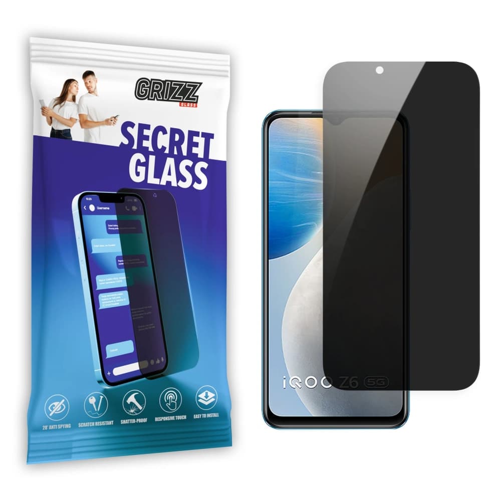 GrizzGlass Matte SecretGlass Vivo IQOO Z6 - 1
