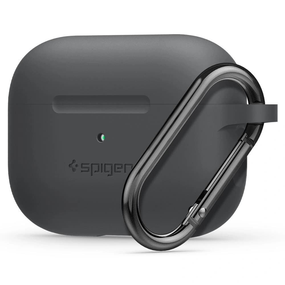 Spigen Carcasă Silicone Fit Airpods Pro Charcoal - 1