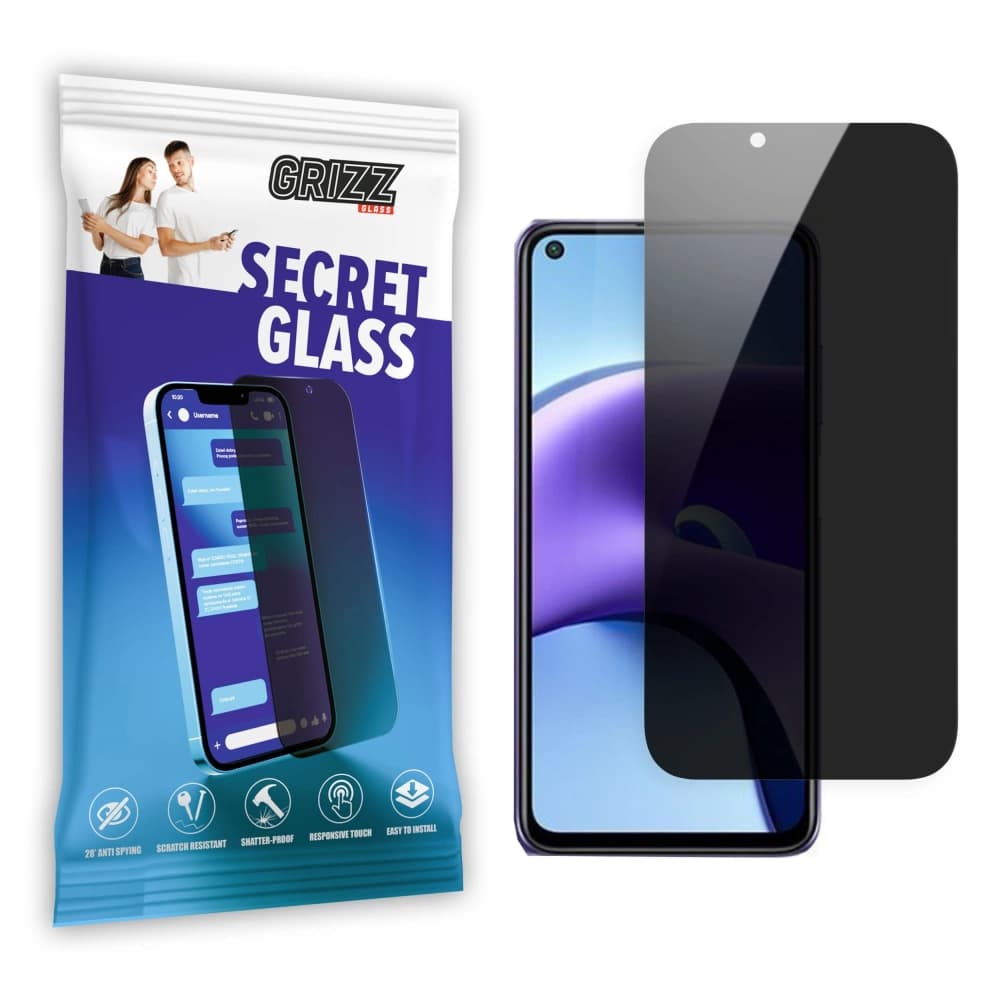 GrizzGlass Matte SecretGlass Xiaomi Redmi Note 9T 5G - 1