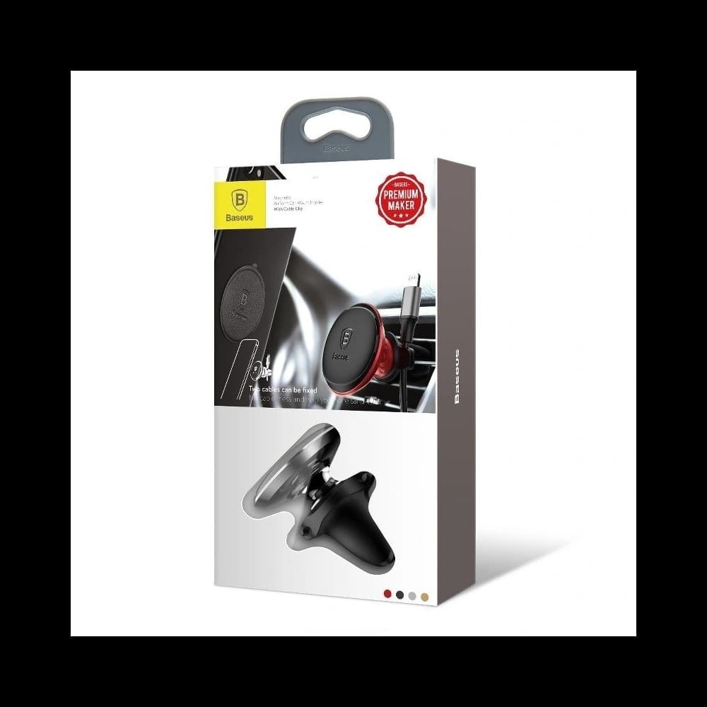 Baseus Magnetic Air Vent Car Mount Black - 9