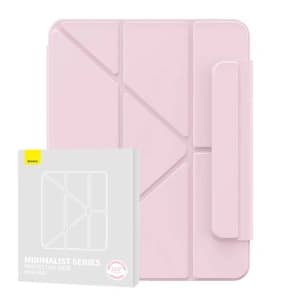 Baseus Minimalist Magnetic Case Apple iPad Pro 12.9 2018/2020/2021 (3, 4, 5 gen) (baby pink)