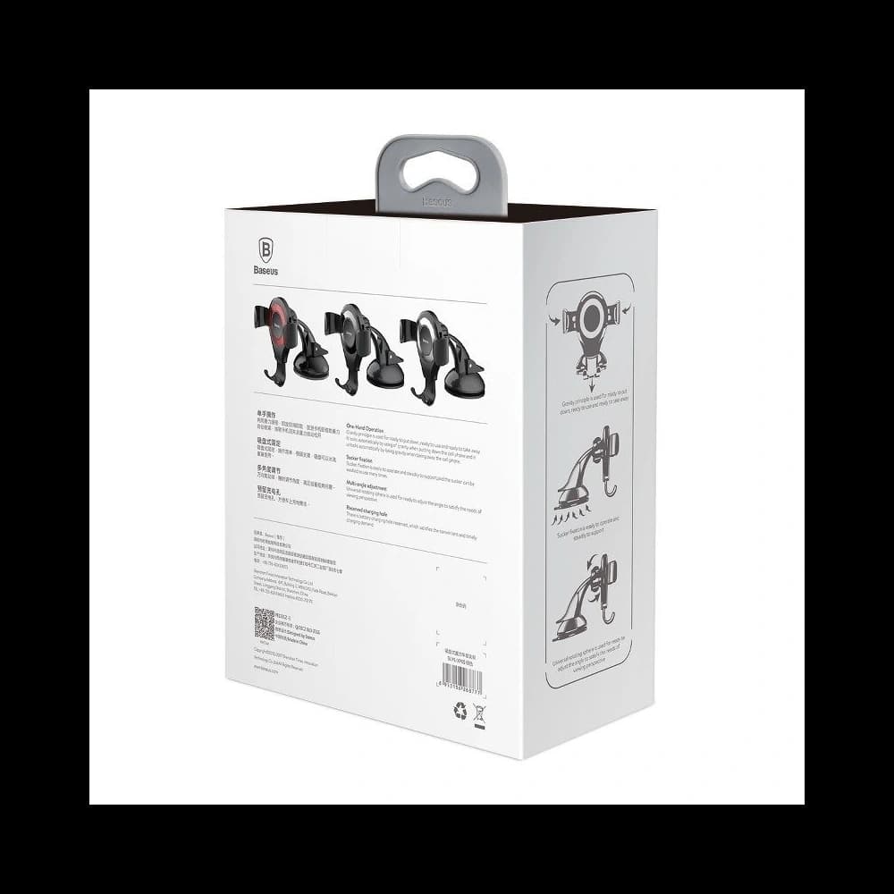 Automobilní gravitační držák Baseus Osculum na telefon (černý) - 11