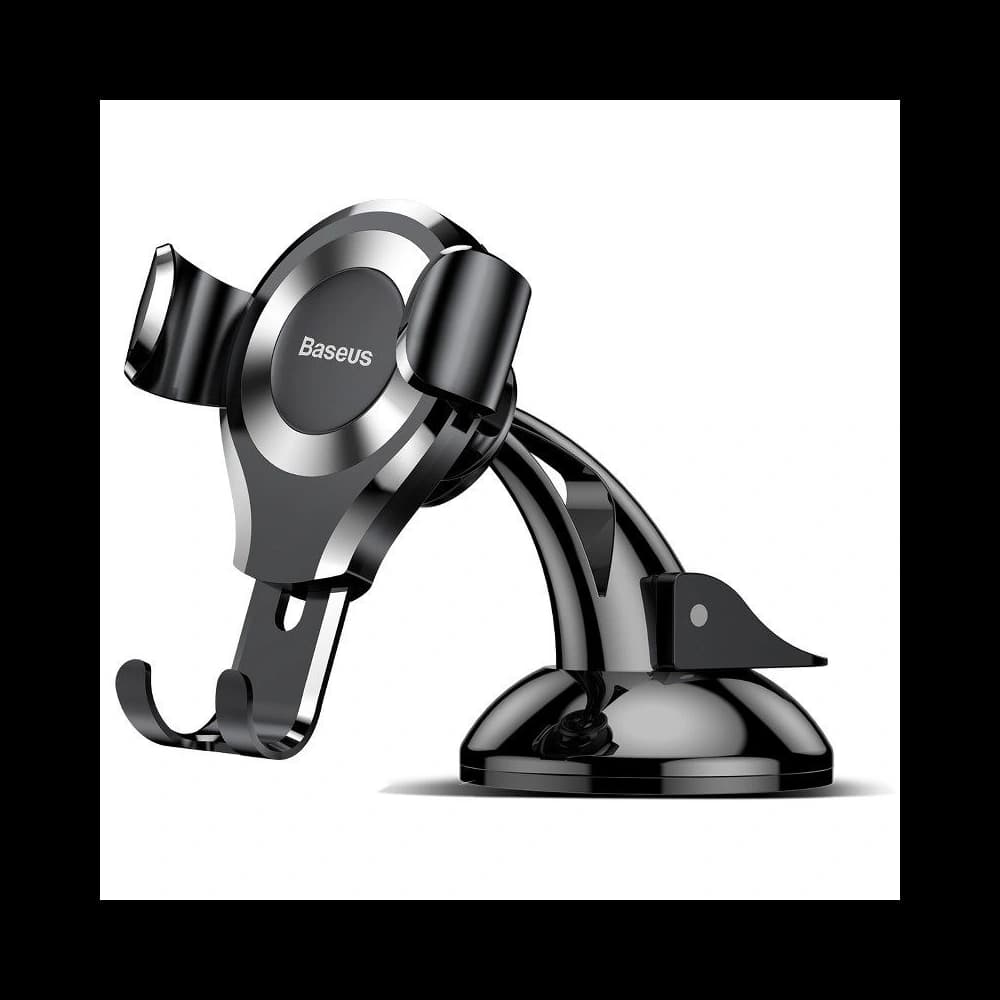 Samochodový gravitační držák Baseus Osculum na telefon (stříbrný) - 1