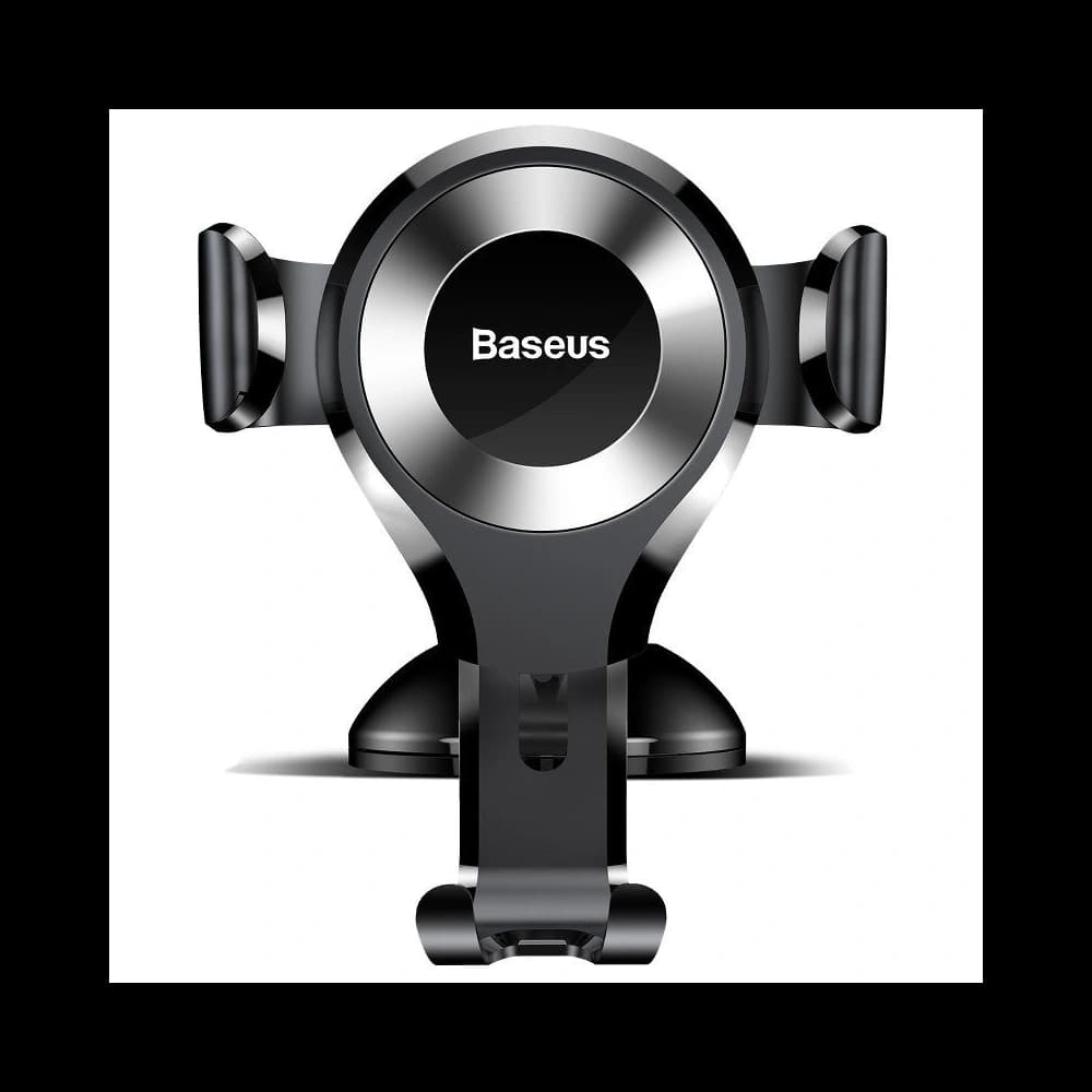 Samochodový gravitační držák Baseus Osculum na telefon (stříbrný) - 2