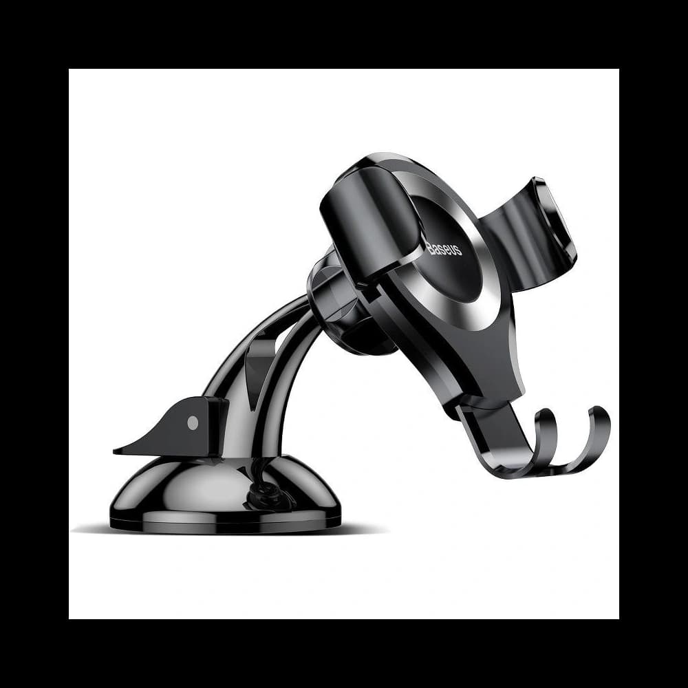 Samochodový gravitační držák Baseus Osculum na telefon (stříbrný) - 3