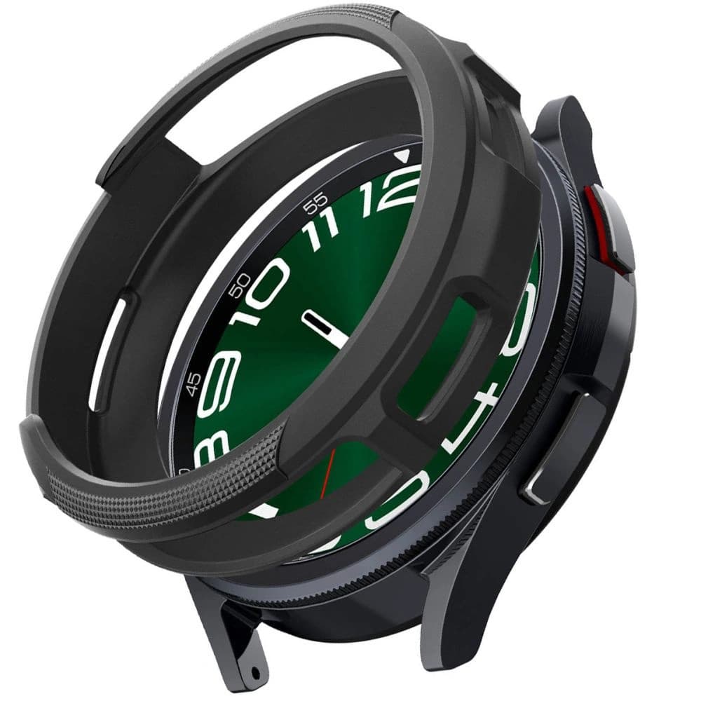 Spigen Samsung Gehäuse Liquid Air Galaxy Watch 6 Classic 47mm Matt Schwarz - 1