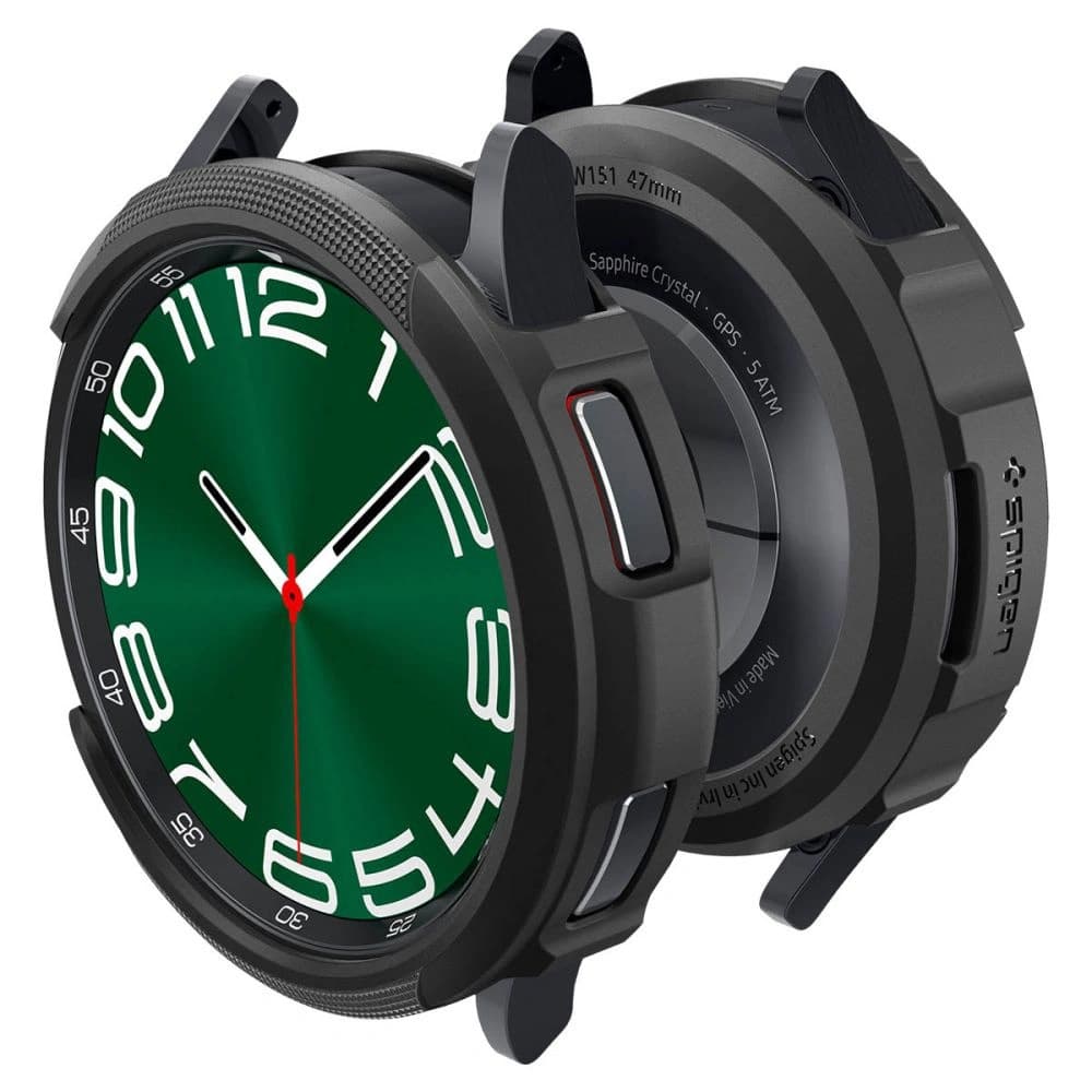 Spigen Samsung Gehäuse Liquid Air Galaxy Watch 6 Classic 47mm Matt Schwarz - 2