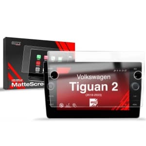 Matte GrizzGlass CarDisplay Protection 2 Volkswagen Tiguan 2019-2023 Discover Media
