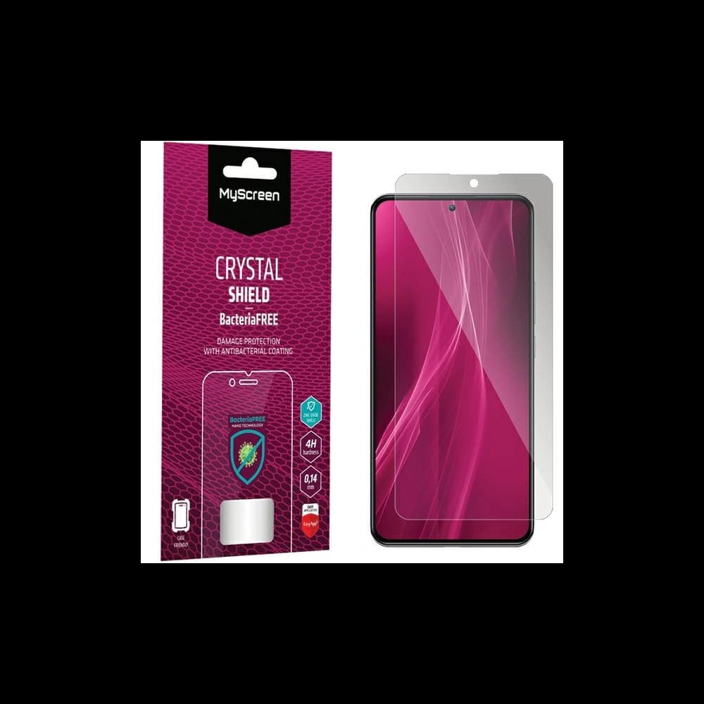 Antimikrobová ochranná fólie MyScreen Crystal BacteriaFREE Motorola Moto G23 - 1