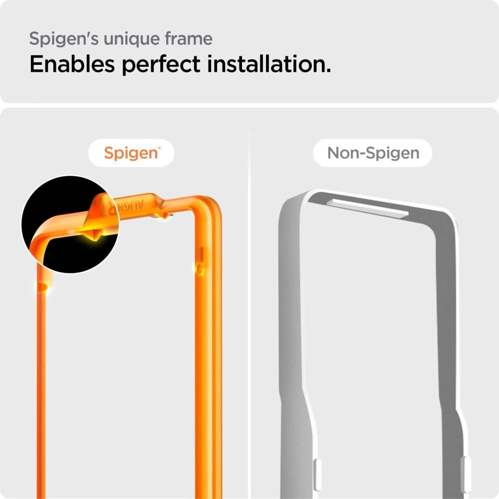Spigen Gehärtetes Glas GLAS.tR AlignMaster Nothing Phone 2 Klar [2 PACK] - 7