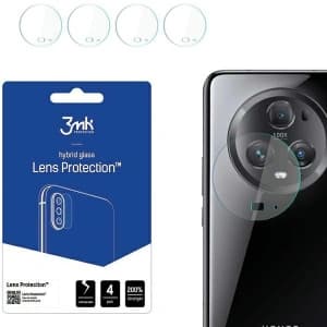 Szkło hybrydowe na obiektyw aparatu 3MK Lens Protection Honor Magic5 Pro [4 PACK]