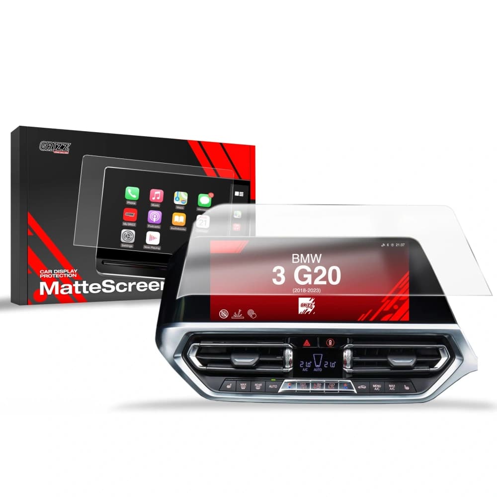 Matte GrizzGlass CarDisplay Protection BMW 3 G20 10,25" (2018-2023) - 1