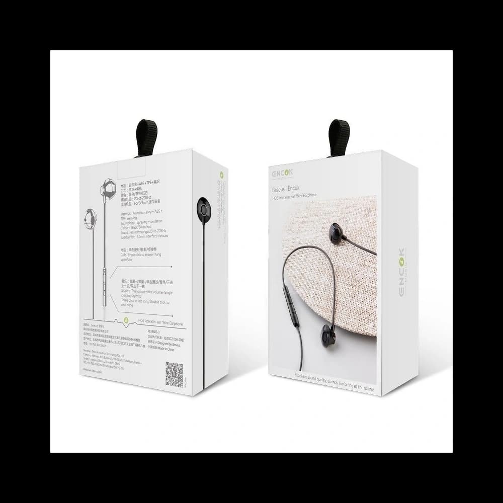 Kopfhörer Baseus Encok H06 - schwarz - 6