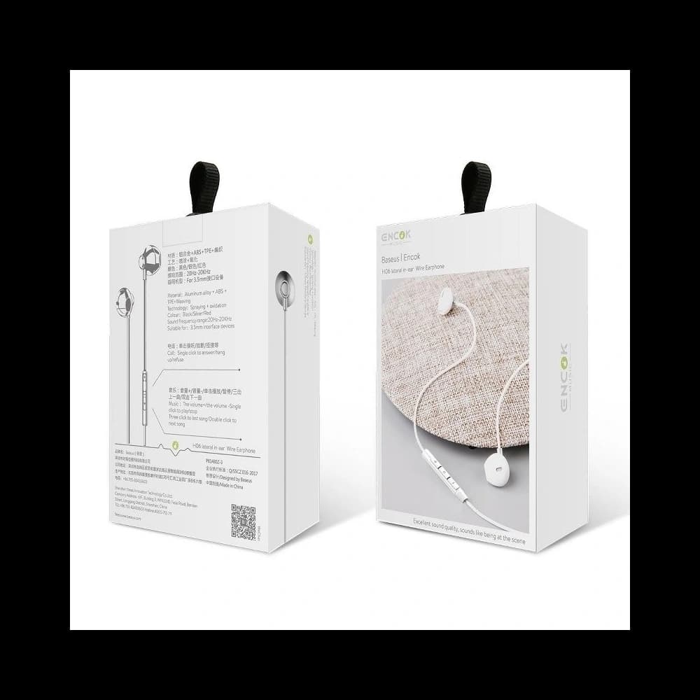 Kopfhörer Baseus Encok H06 - silberfarben - 3