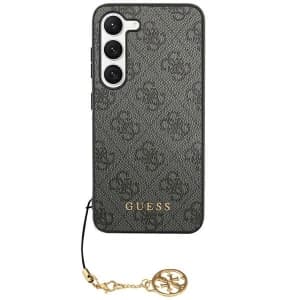 Guess GUHCZFD5GF4GGR Samsung Galaxy Z Fold 5 hardcase 4G Charms Collection grey