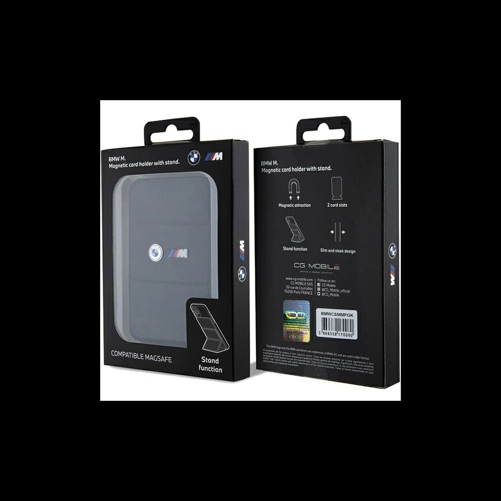 BMW Wallet Card Slot Stand BMWCSMMPGK MagSafe M Edition Collection black - 5