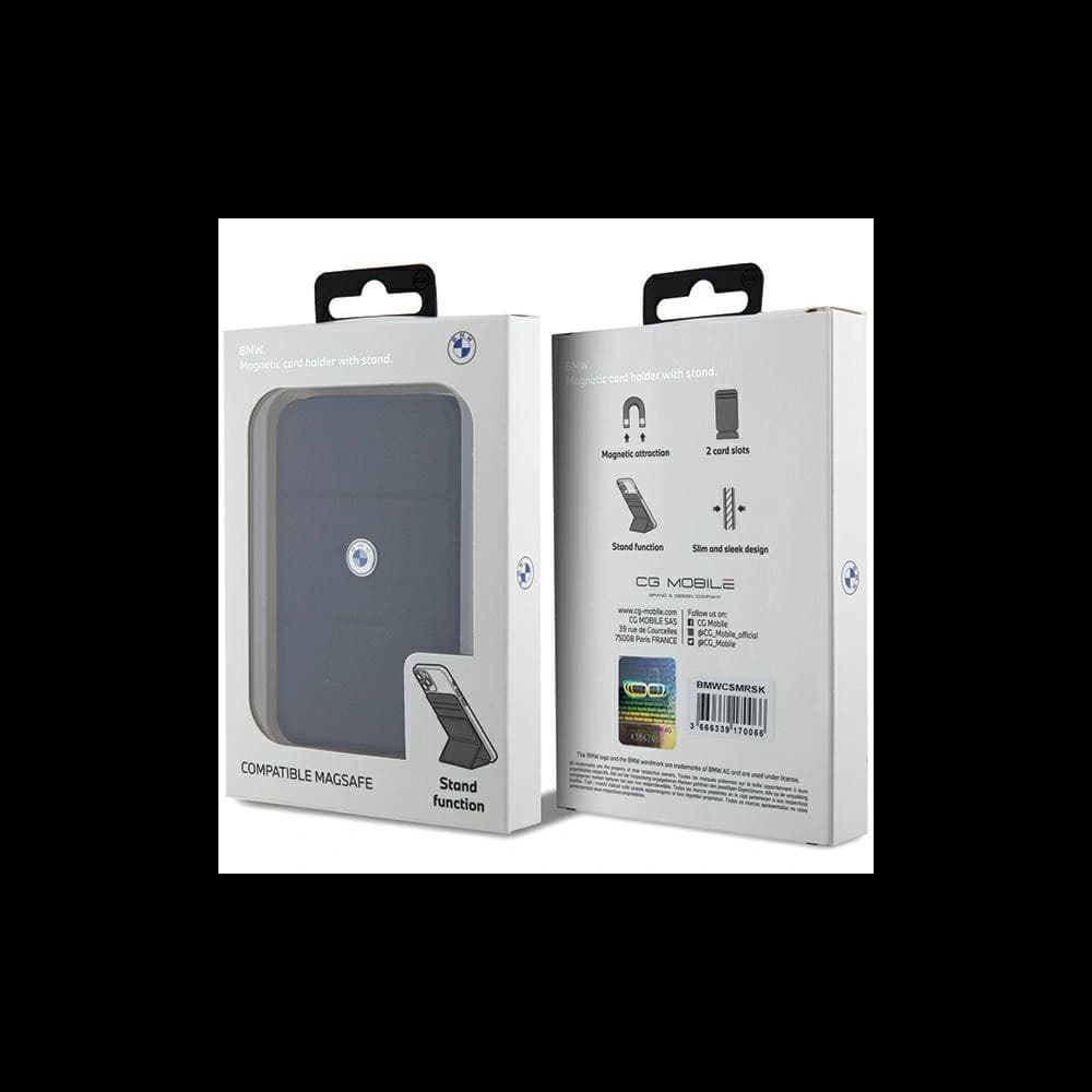 Kieszeń na karty BMW Wallet Card Slot Stand BMWCSMRSK MagSafe Signature Collection czarny/black - 5