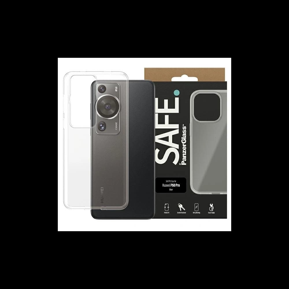 Case SAFE von PanzerGlass HardCase Huawei P60 Pro transparent - 1