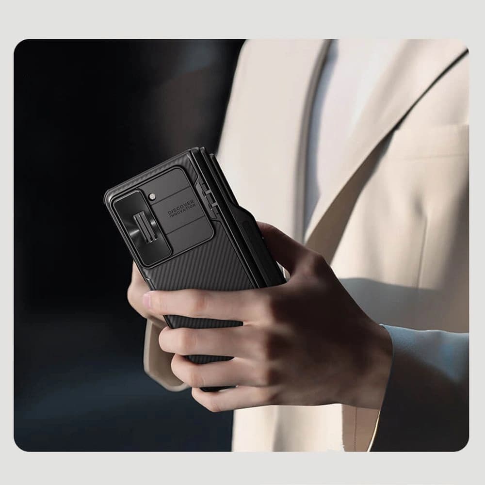 Nillkin Samsung Carcasă Camshield Pro Pen Galaxy Z Fold 5 Negru - 9