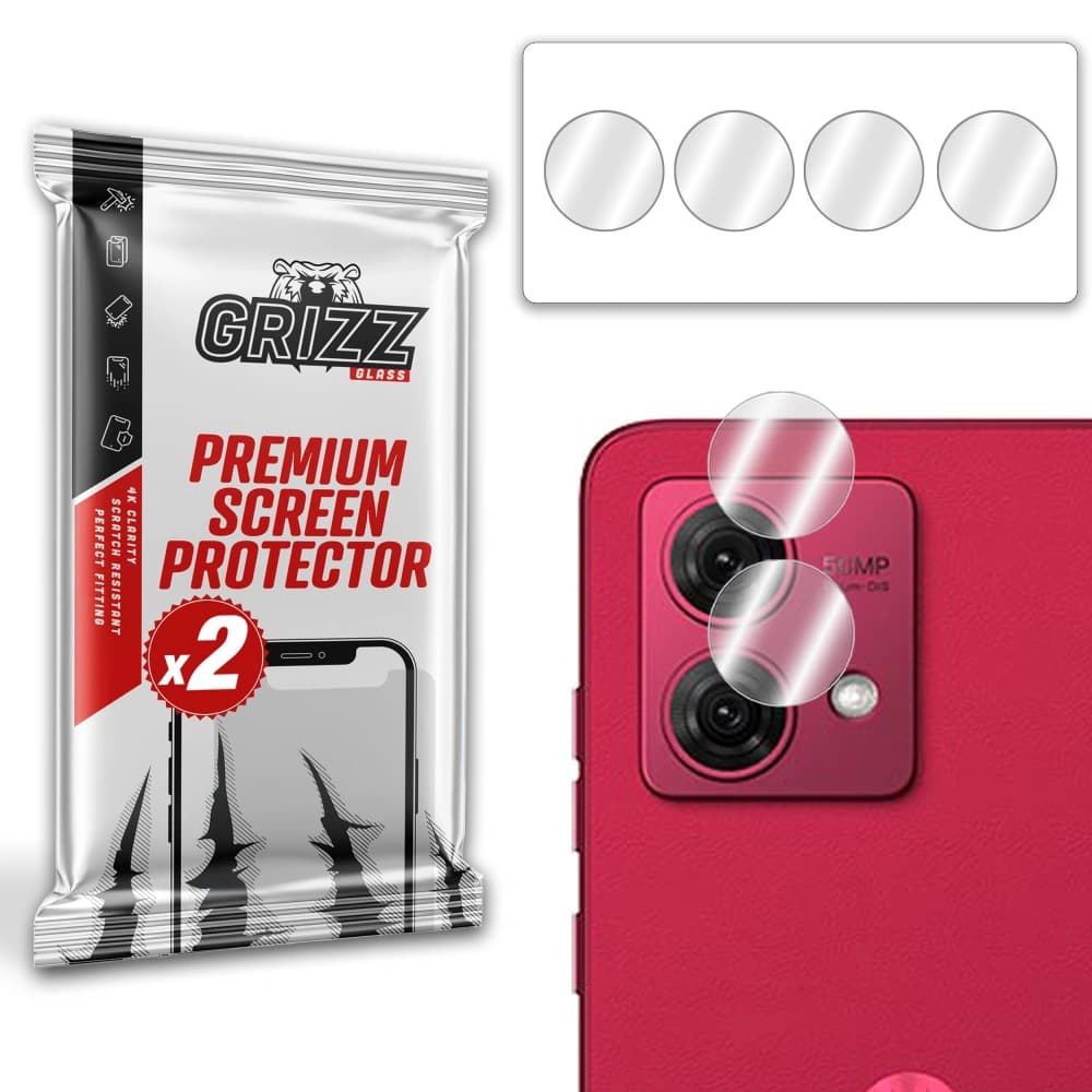 Glas für die Kamera GrizzGlass HybridGlass für Motorola Moto G84 5G - 1