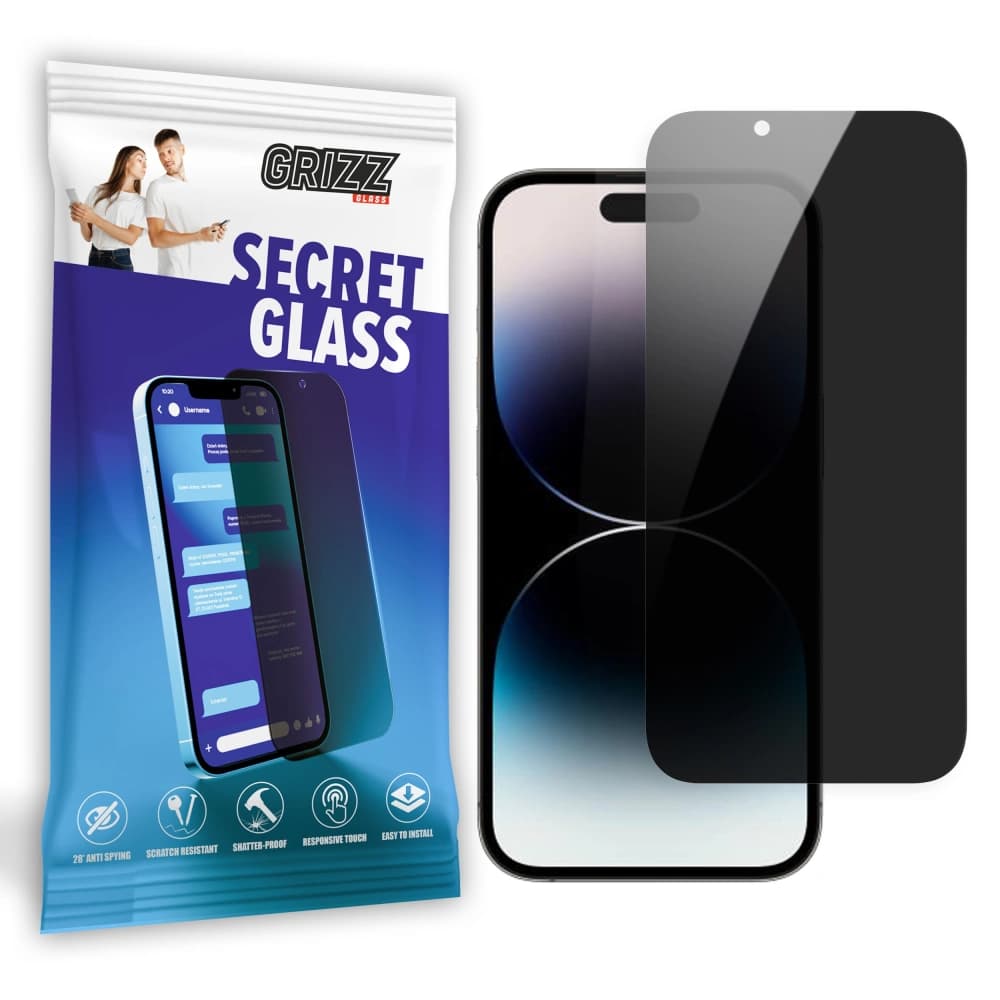 GrizzGlass Matte SecretGlass Apple iPhone 15 Pro Max - 1