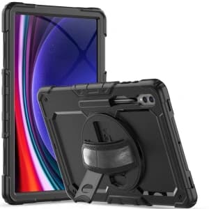 Case Tech-Protect Solid360 Samsung Galaxy Tab S8 Ultra/S9 Ultra / S10 Ultra 14.6 Schwarz