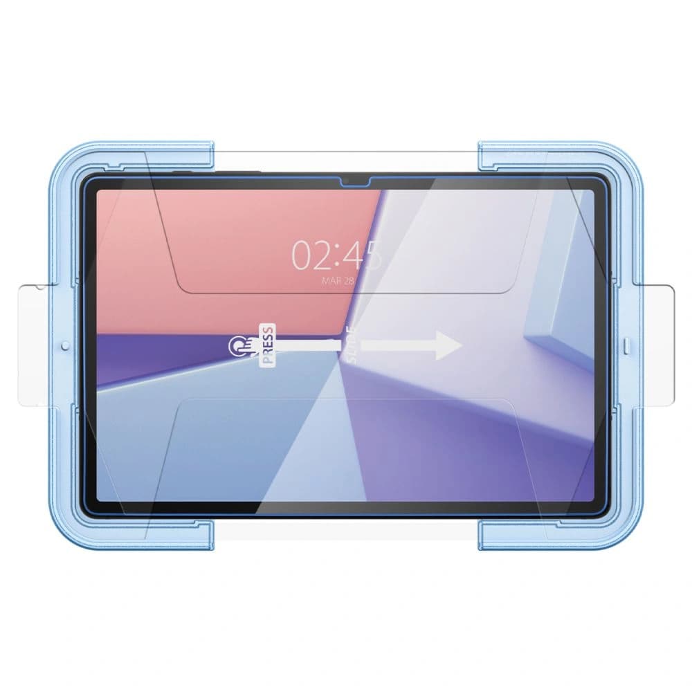 Gehärtetes Glas Spigen GLAS.tR ez Fit Samsung Galaxy Tab S9 / S9 FE / S10 FE / S10 Lite Klar - 2