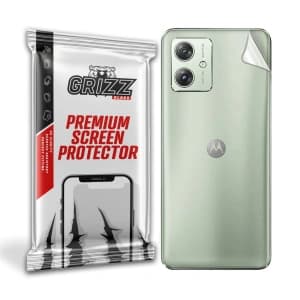 Folie GrizzGlass SatinSkin spate pentru Motorola Moto G54